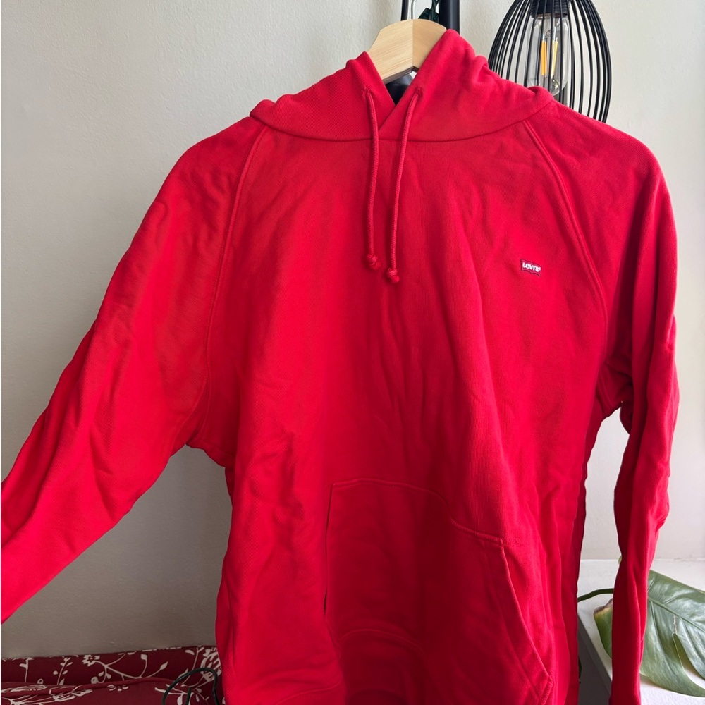 Levi's Red Sweater Vibrant Pullover